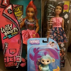 Wild Hearts Crew, Barbie Fashionista & Fingerling